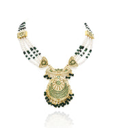 Jasleen Jadau Real Pearl Set